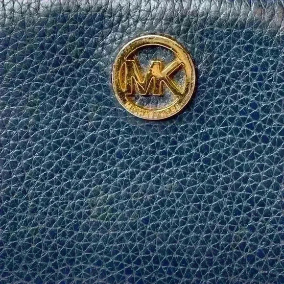 Michael Kors Navy Blue Wallet - Picture 4 of 16